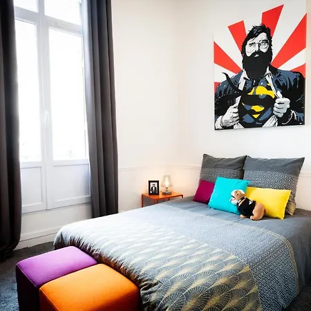 Aristide 100M2 3 Chambres Au Coeur De Reims Lejlighed *